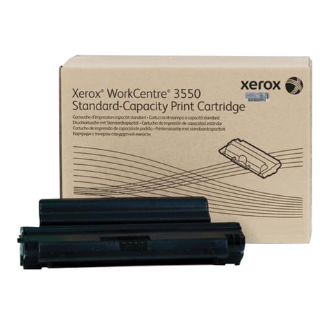 превью Тонер-картридж XEROX (106R01529) WorkCentre 3550, оригинальный, ресурс 5000 стр. 