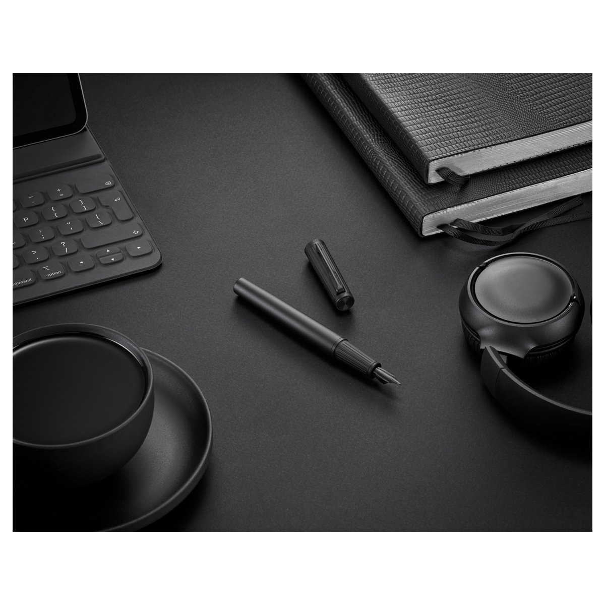 Ручка перьевая Parker «Ingenuity Black BT» 0.8мм, подарочная упаковка