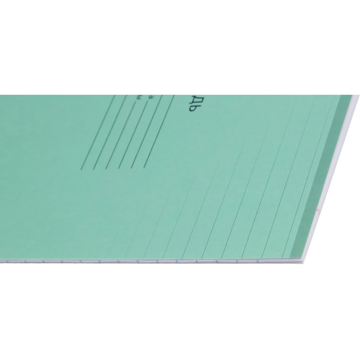 Тетрадь школьная А5.12л линия, Выбор есть зеленый 20шт/уп