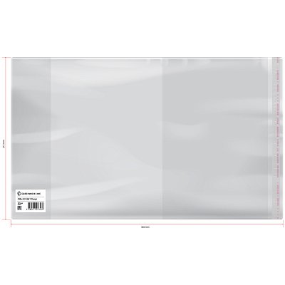 Обложка 215×380 для дневников и тетрадей, универсальная с липким слоем, Greenwich Line, ПП 90мкм