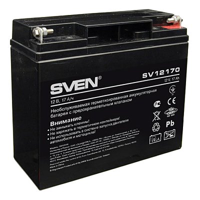 Батарея для ИБП SVEN SV 12170 (12V/17Ah) аккумуляторная