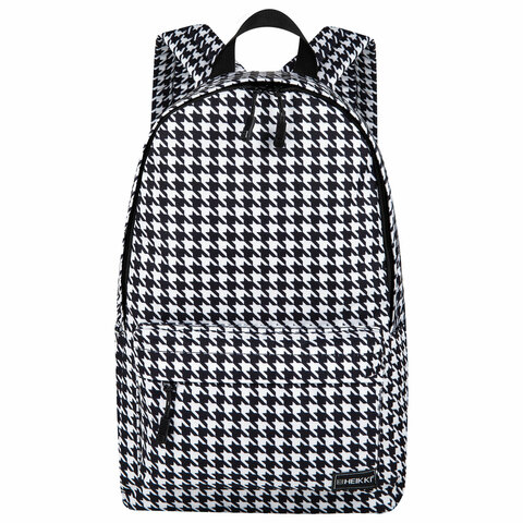 Рюкзак HEIKKI POSITIVE (ХЕЙКИ) универсальный, карман-антивор, Houndstooth, 42×28х14 см