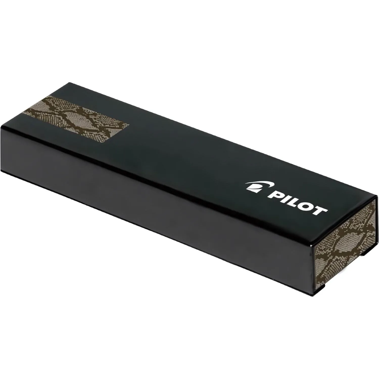 Ручка перьевая PILOT Стальной питон серия животные в футляре