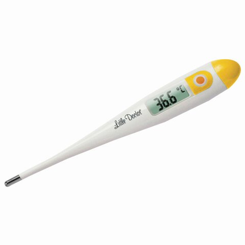 превью Термометр электронный медицинский (НДС 20%) LITTLE DOCTOR LD-301, водозащищенный