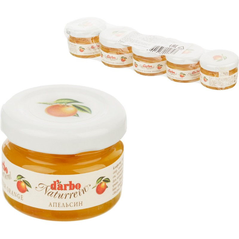 превью Конфитюр Darbo апельсин 28 г (5 штук в упаковке)