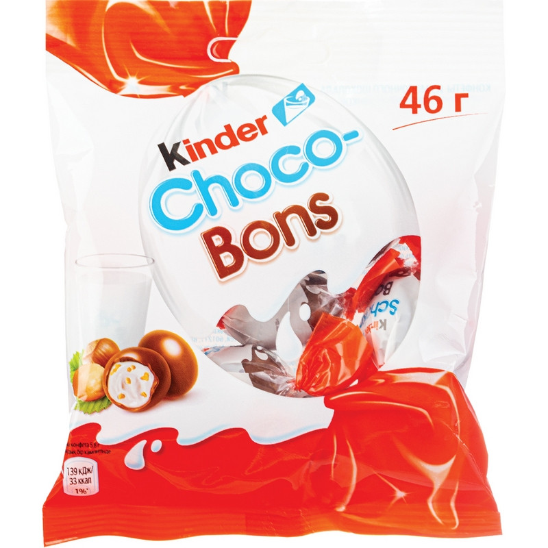Конфеты Choco-Bons, 46г арт. 74139 - купить в Москве оптом и в розницу ...