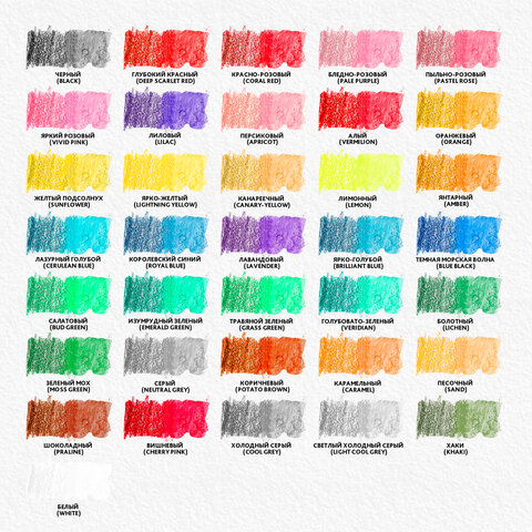 Карандаши цветные акварельные BRAUBERG PREMIUM AQUARELLE36 цветовгрифель мягкий 4 мм181674