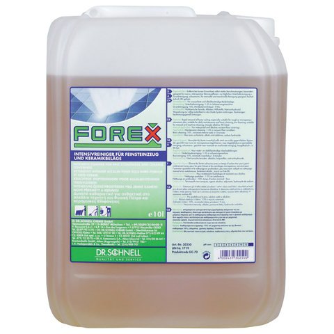 превью Средство для мытья пола 5 л, DR. SCHNELL «FOREX», очистка каменных и плиточных полов, щелочное