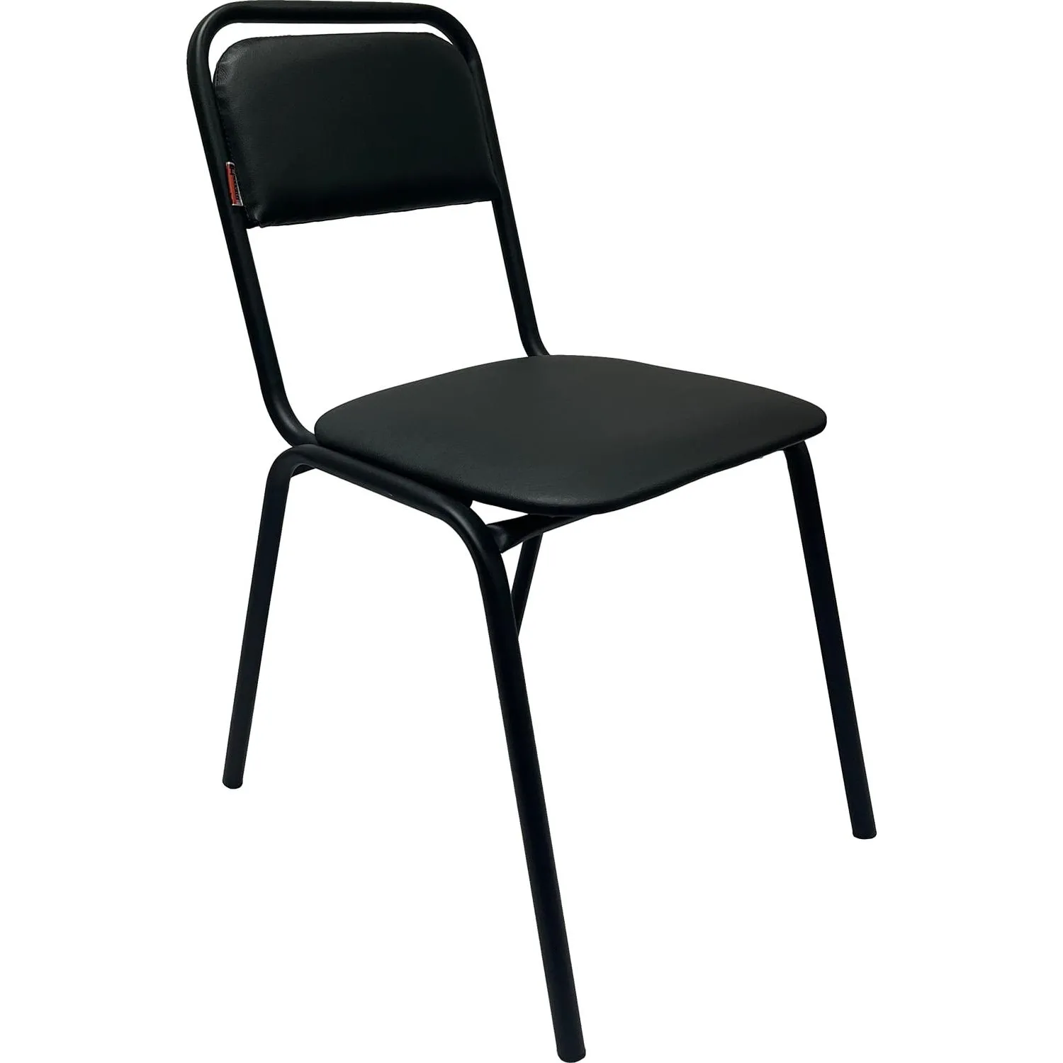 Стул офисный Easy Chair РС 01.00.42 чёрный (искусственная кожа, металл)