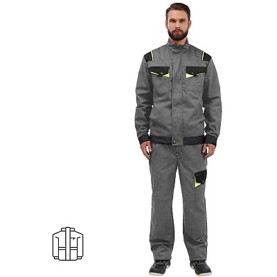 Куртка рабочая летняя муж. л27-КУ св-сер/сер 60-62/170-176