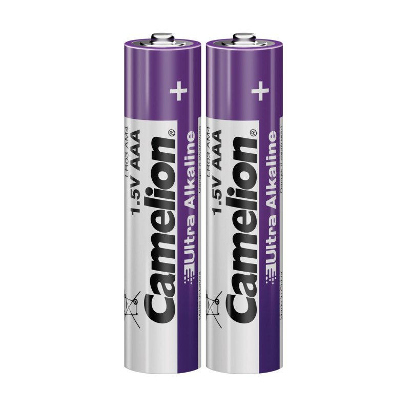 Батарейка Camelion Ultra 2шт/бл (LR03-BP2UT, 1.5В) (14983)
