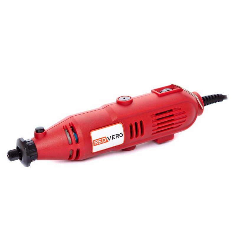 превью Гравер (шлифмашина прямая) REDVERG RD-MG150, 100 предметов (6621692)
