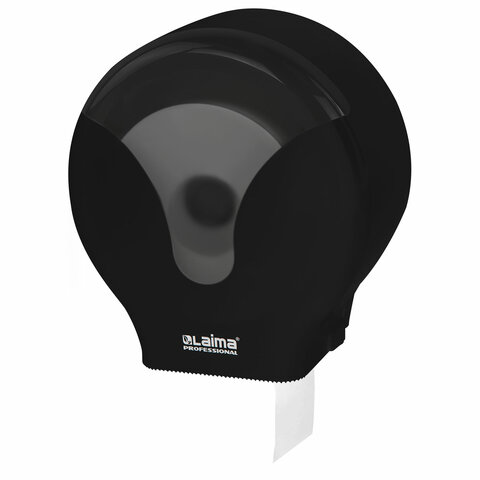 Диспенсер для туалетной бумаги EXTRA LAIMA PROFESSIONAL, (Т2), малый, черный, ABS-пластик, 609475