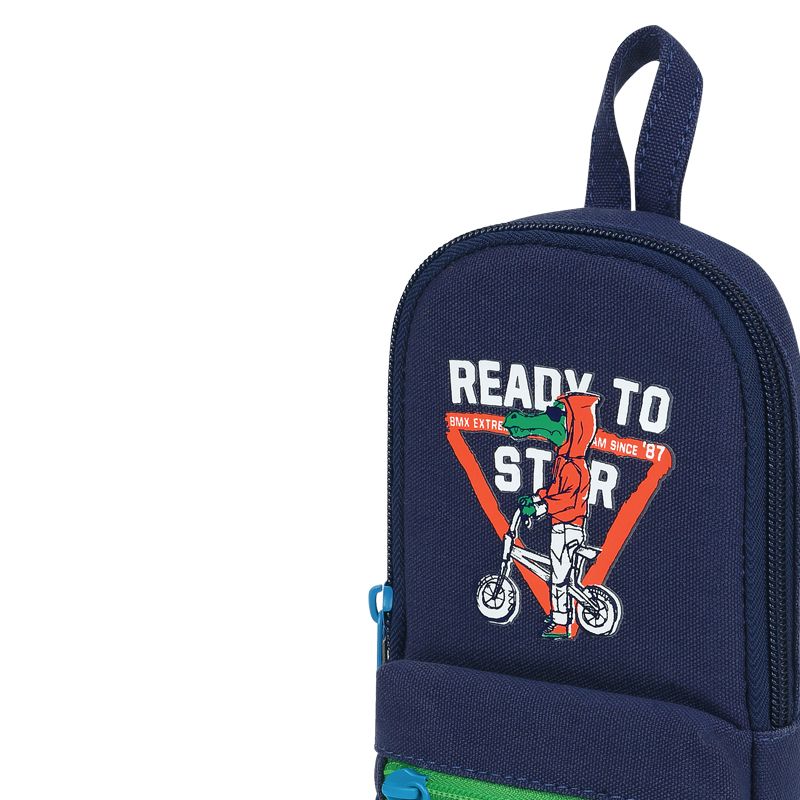 превью Пенал мягкий Först «BMX», 210×90×40мм, 1 отделение, 1 карман, текстиль