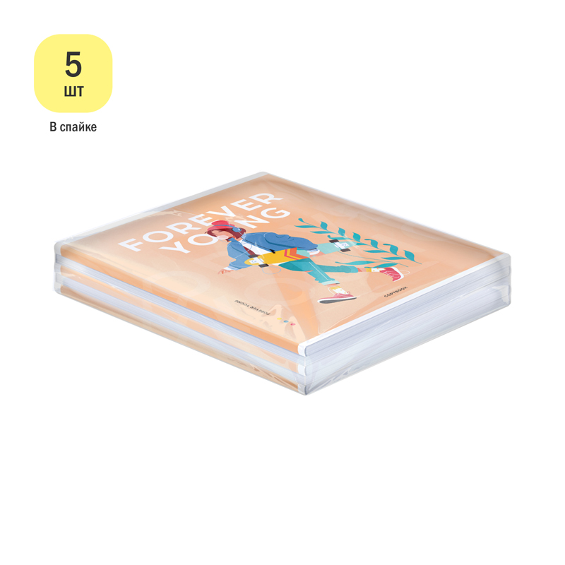 Тетрадь 96л., А5, клетка ArtSpace «Стиль. Forever young»