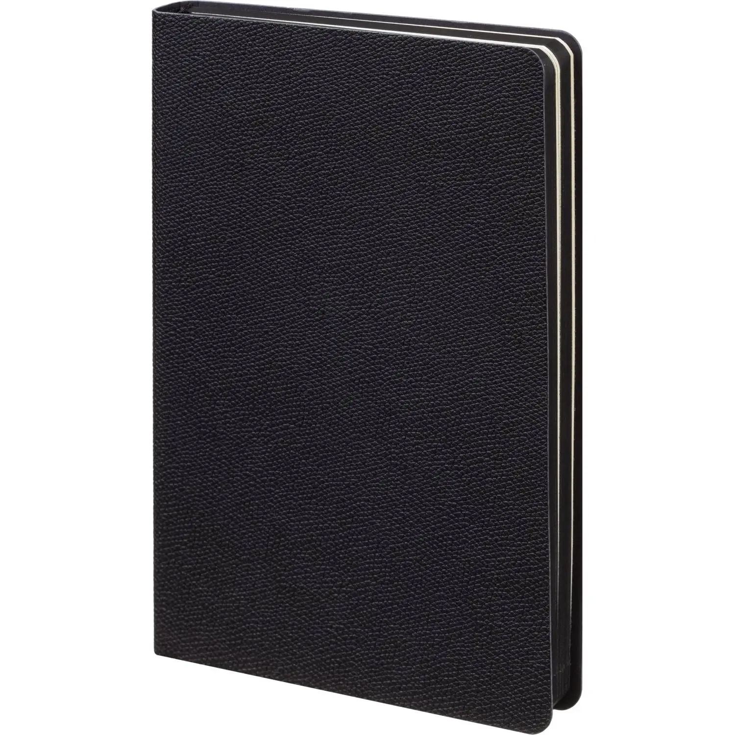 Ежедневник недатированный Attache А5, 160л, 138×213мм иск. кожа, черный