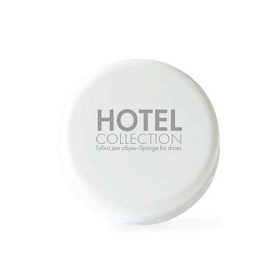 Губка для обуви круглая Hotel Collection картонная упаковка 400 штук