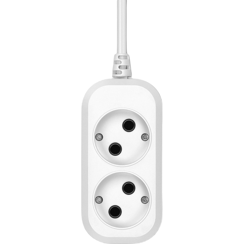 Удлинитель Buro BU-PSL2.3/W 3м (2 розетки) белый (пакет ПЭ)