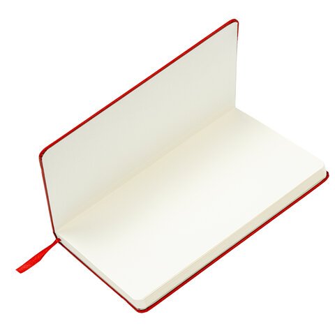 Блокнот А5 (130×210 мм), BRAUBERG ULTRA, балакрон, 80 г/м2, 96 л., линия, красный