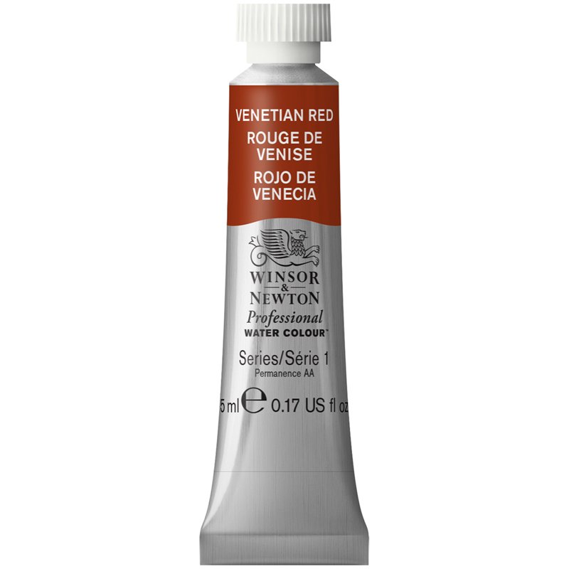 превью Акварель художественная Winsor&Newton «Professional», 5мл, туба, сер.1 №678 Венецианский красный