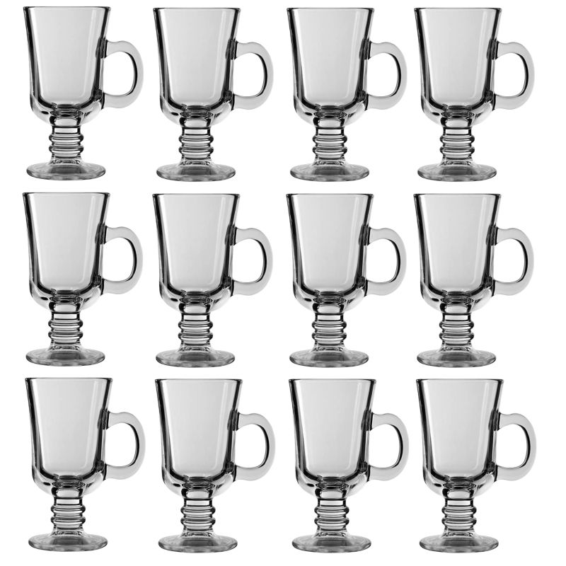 Бокал Irish Coffee 215 мл.  d=75 мм.  h=145 мм.  закален.  Б 12шт/уп