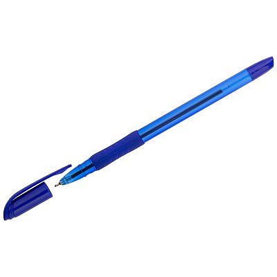 Ручка шариковая OfficeSpace «Nord» синяя, 0.7мм, грип, на масляной основе, штрихкод