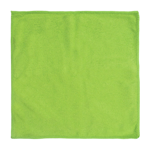 Салфетка универсальная, микрофибра, 25×25 см, зеленая, ЛЮБАША ЭКОНОМ