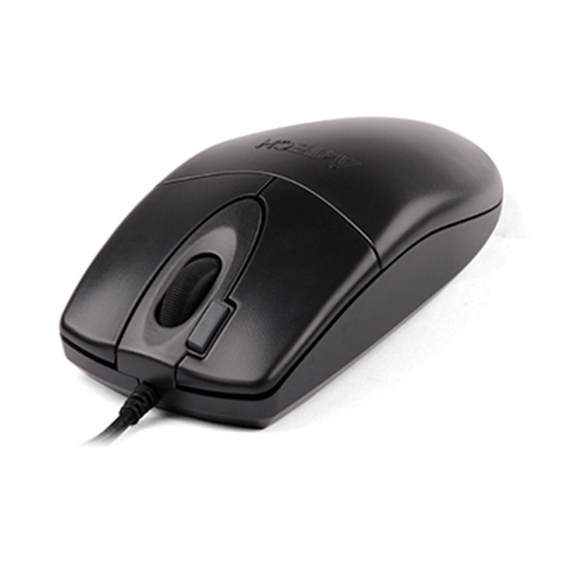 превью Мышь компьютерная A4Tech OP-620DS черный (1200dpi) silent USB (4but)