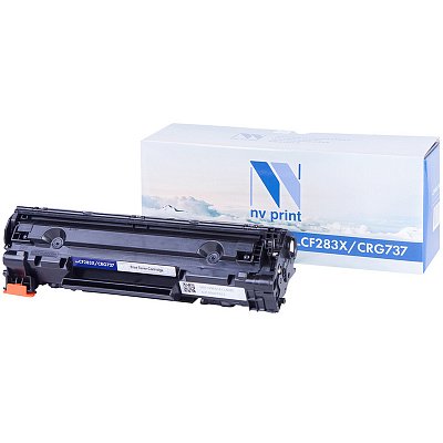 Картридж совм. NV Print CF283X/Cartridge 737 черный для LJ Pro M201dw/M201n/Canon MF210/211/212/216 (2200стр)