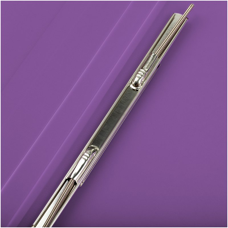 Папка c пружинным скоросшивателем Berlingo «Diamond», 17мм, 700мкм, п/прозрачная фиолетовая