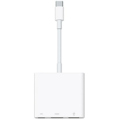 Адаптер Apple USB-C Digital AV Multiport Adapter белый MUF82ZM/A