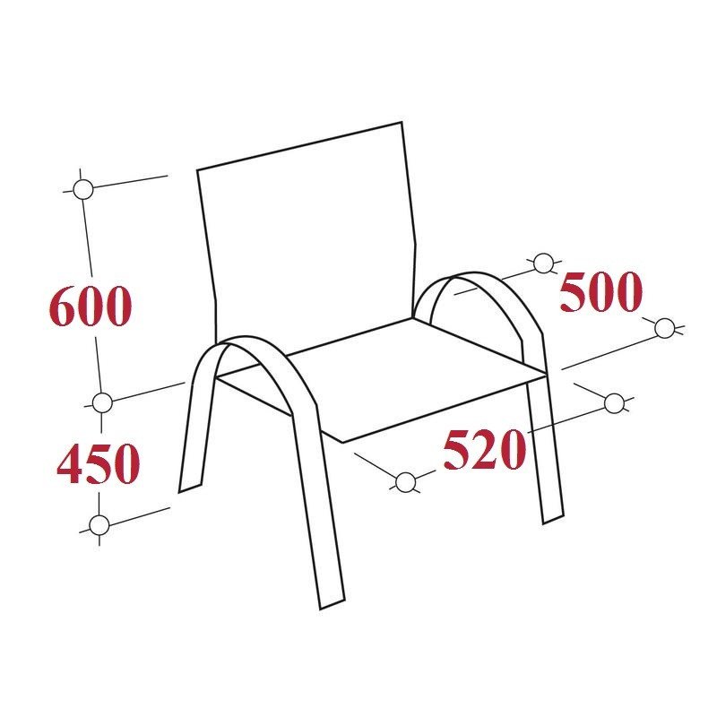 Конференц-кресло Easy Chair 807 VPU черное (искусственная кожа/металл хромированный)