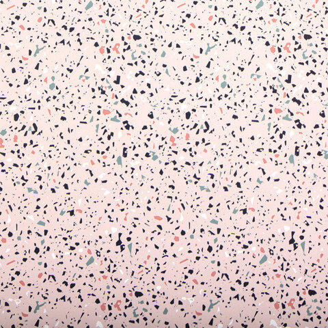 Бумага упаковочная мелованная НАБОР 3 шт., «Terrazzo», 70×100 см, 3 дизайна, ЗОЛОТАЯ СКАЗКА