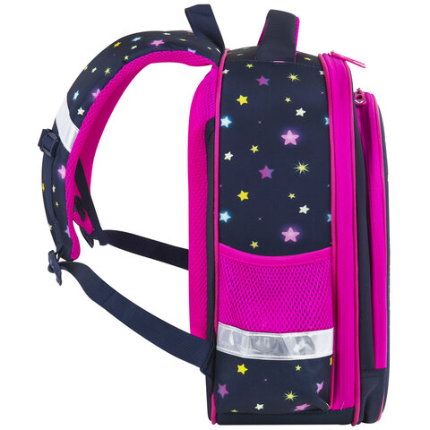 Ранец BRAUBERG KIDS STANDARD, 2 отделения, «Moon girl», 36×28х14 см