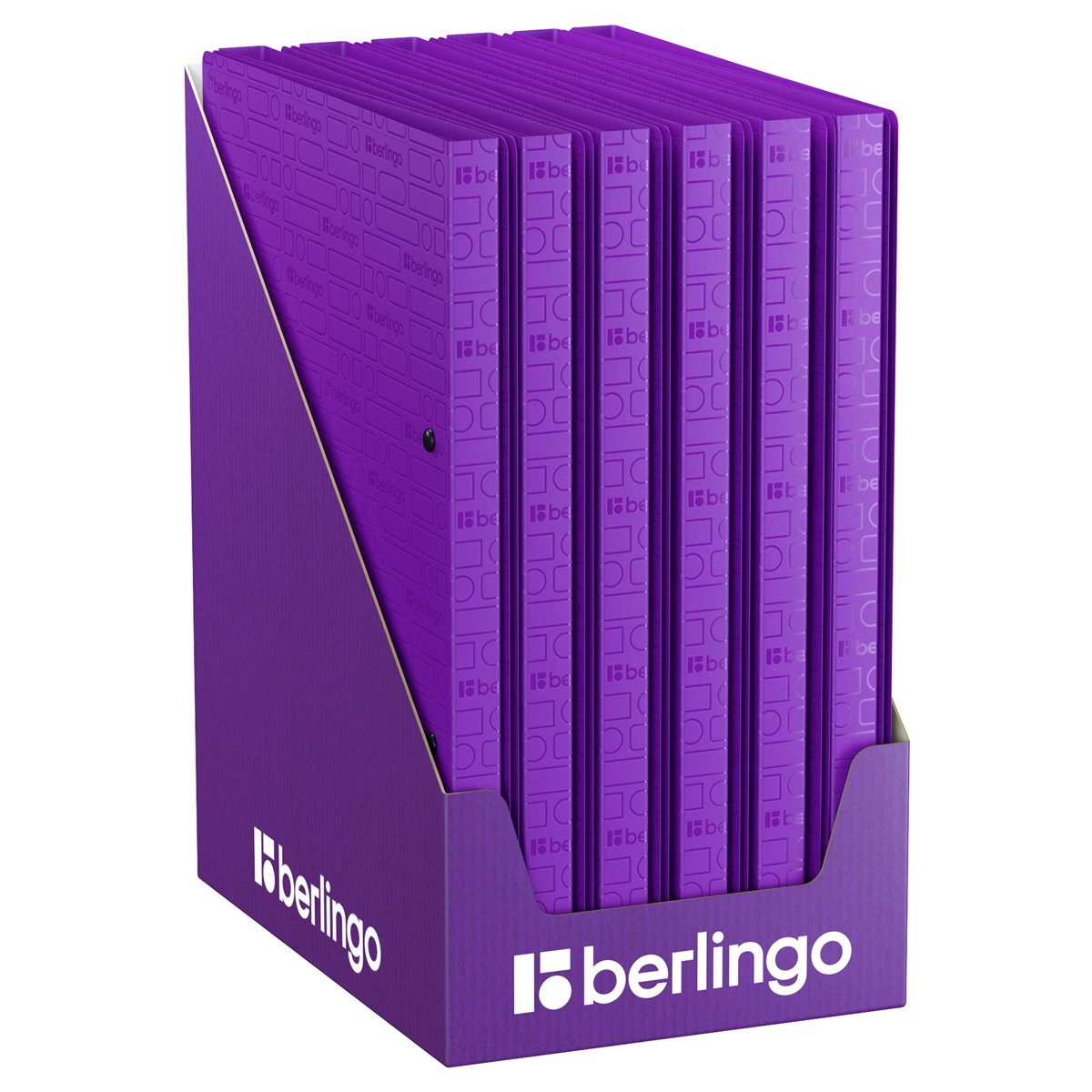 Папка с пружинным скоросшивателем Berlingo «Your Way» А4, 17мм, 600мкм, фиолетовая, с внутр. карманом