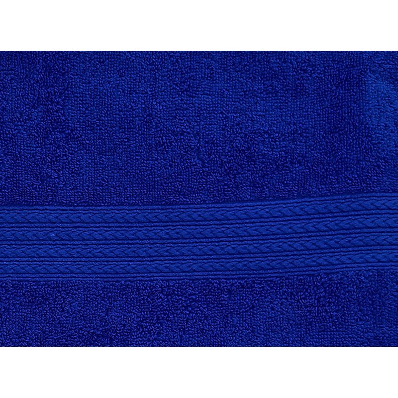 Полотенце махровое 40×70 см 400 г/кв. м темно-синее