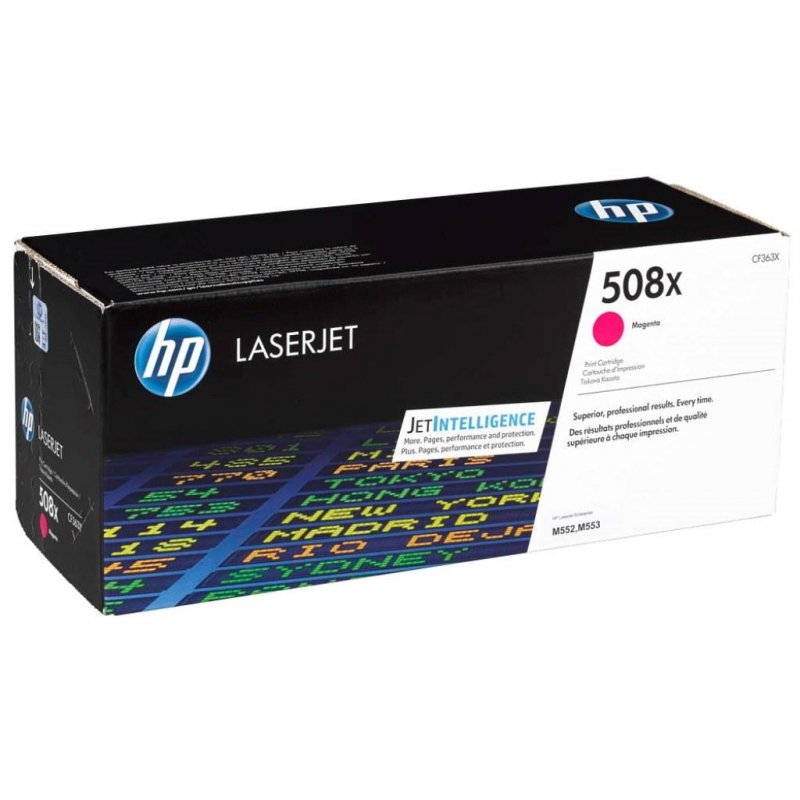 Картридж лазерный HP 508X CF363X пур. для CLJ M552/M553
