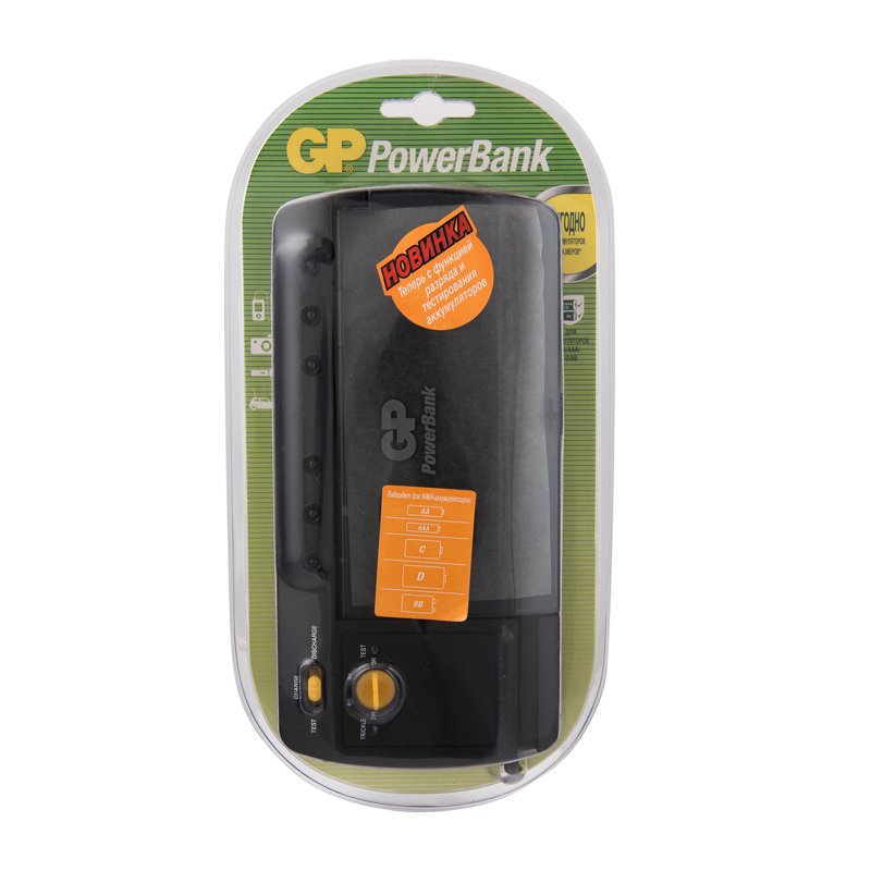 Зарядное устройство GP PB320GS-CR1 универсал для всех типов акк-ов
