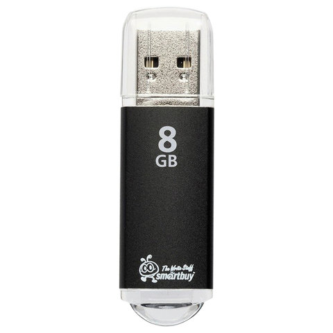 превью Флеш-память SmartBuy V-Cut 8Gb USB2.0 черная