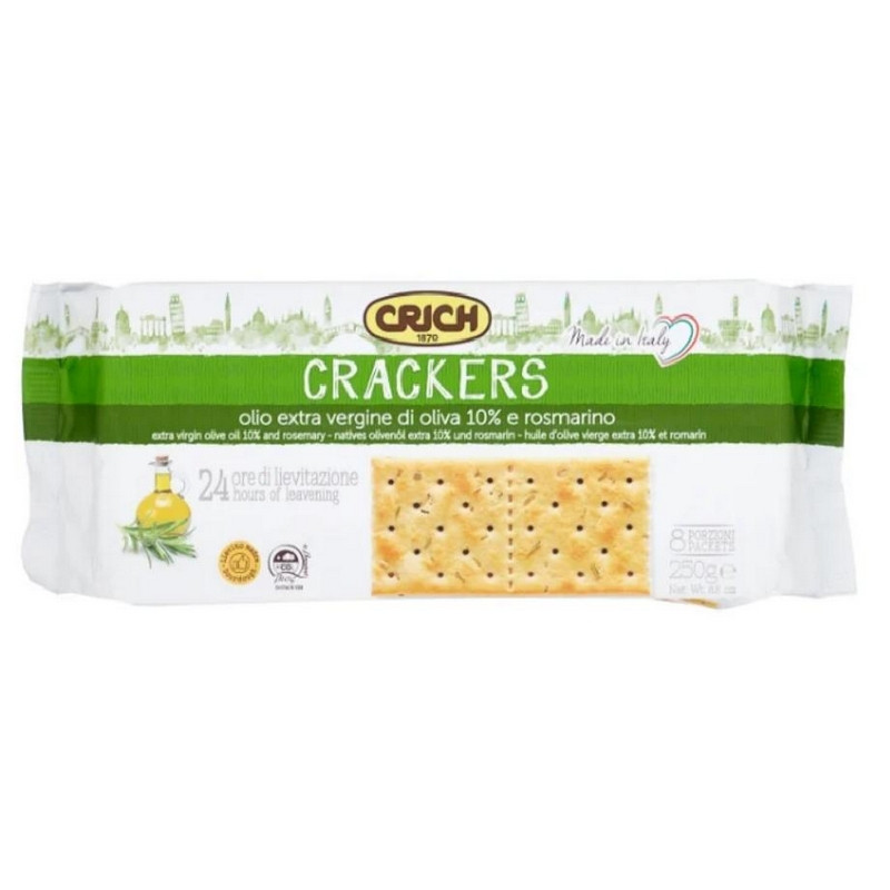Крекер Crich с оливковым маслом и розмарином 250 г арт. 1047323 ...