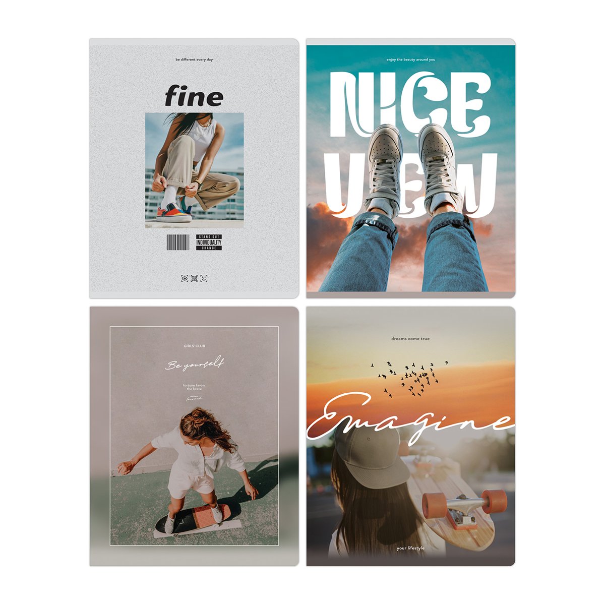 превью Тетрадь 48л., А5, линия BG «Girl's club», глянцевая ламинация