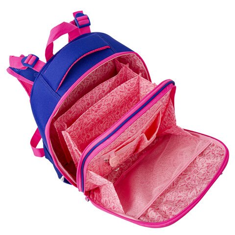 Ранец BRAUBERG PREMIUM2 отделенияс брелкомBeautiful butterfly38×29х16 см229901
