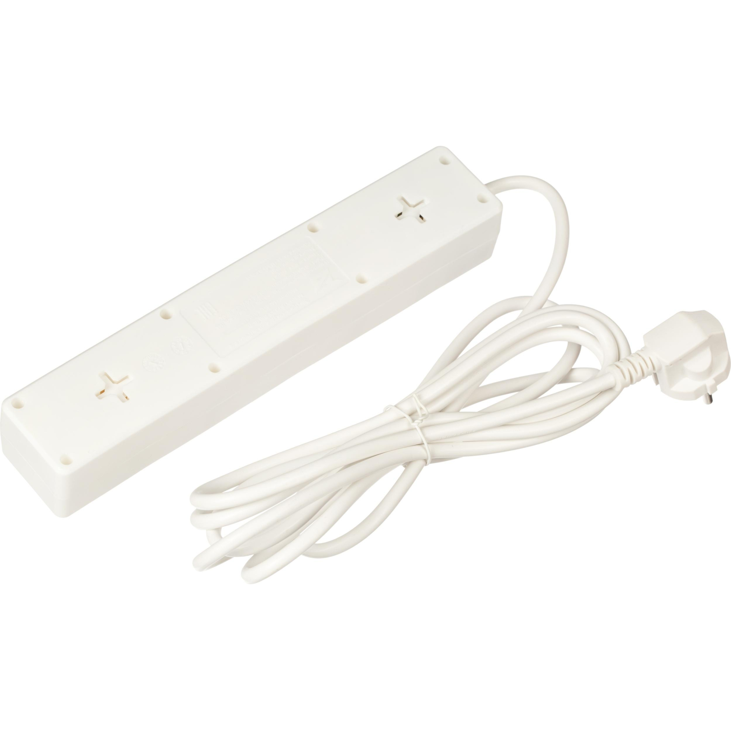 Сетевой фильтр BigTech STD-510-3-W (5р/3м/10А/2.2кВт/1мм2/белый)