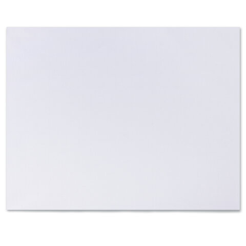 Холст на картоне (МДФ), 40×50 см, 280 г/м2, грунтованный, 100% хлопок, BRAUBERG ART CLASSIC