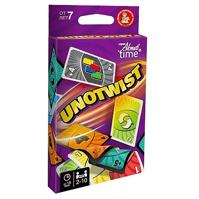 Игра настольная Десятое королевство «UnoTwist», картон, европодвес