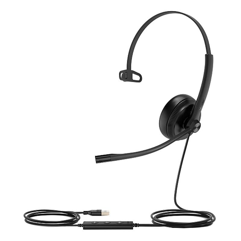 Гарнитура головная Yealink UH34 Mono UC Моно, Проводная, HD звук, USB, шт