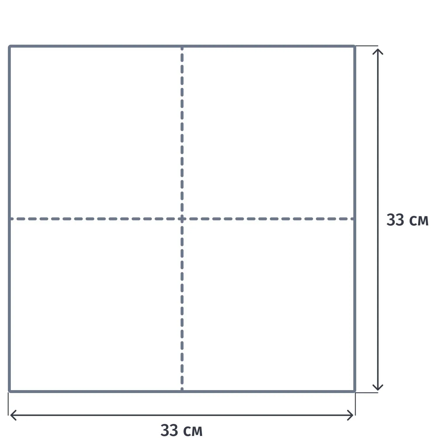 Салфетки бумажные Luscan 3 сл 33×33см белые 200 шт/уп