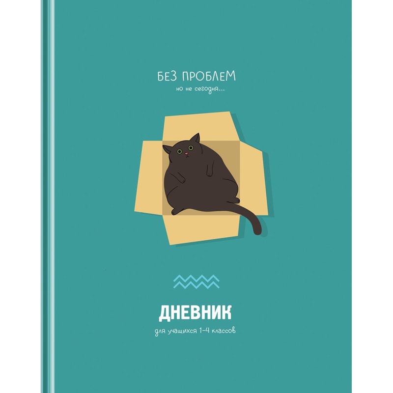 превью Дневник 1-4 кл. 48л. (твердый) BG «Без проблем», матовая ламинация