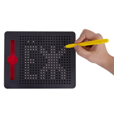 Магнитный планшет-доска MAGPAD MEDIUM для рисования 17×21 см, 380 шариков, BRAUBERG KIDS