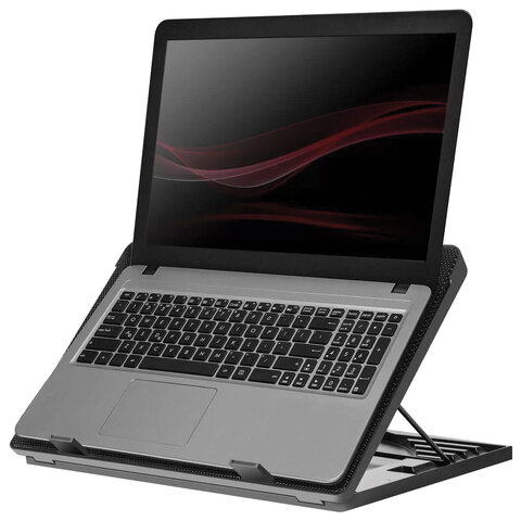 Подставка для ноутбука DEFENDER NS-501, 15.6-17", 2 USB, 3 вентилятора